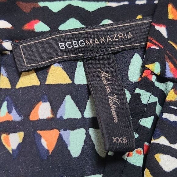 BCBGMazazria Romper Women's Thalia Opaline Green Pocket Sleeveless V-neck Short - Picture 8 of 12